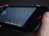 Backlight bleed op het LCD-scherm van de Switch 2. (Afbeeldingsbron: Digital Foundry op YouTube)