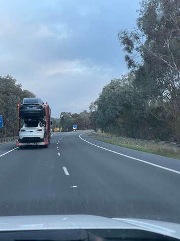 Nog een spionnenfoto van het Australische Model Y