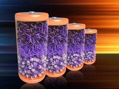 Een afbeelding van de nieuwe batterijen (Afbeelding bron: de onderzoekers; bijgesneden)