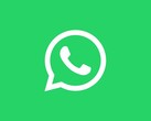 Het logo van WhatsApp. 