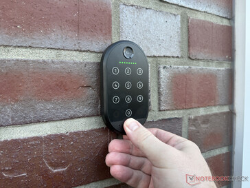 Yale Smart Keypad 2 - Vingerafdruk in gebruik