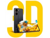 De ZTE Voyage 3D heeft een 3D-scherm, maar geen 3D-camera's. (Afbeelding: ZTE)