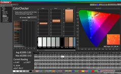 ColorChecker vóór kalibratie