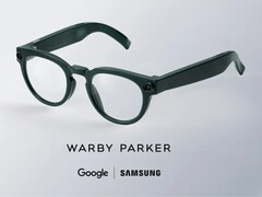 Warby Parker-editie van de ‘ Galaxy ’-bril, ontwikkeld door Samsung en Google.