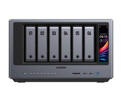 De iDX6011 Pro is een nieuwe krachtige NAS met AI-functies en een ingebouwd beeldscherm (Afbeelding bron: Ugreen)