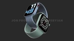 De Apple Watch Series 8 zou een plat display kunnen krijgen, naast andere veranderingen aan het display. (Afbeelding bron: Jon Prosser &amp;amp; Ian Zelbo)