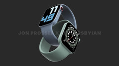 De Apple Watch Series 8 zou een plat display kunnen krijgen, naast andere veranderingen aan het display. (Afbeelding bron: Jon Prosser &amp;amp; Ian Zelbo)