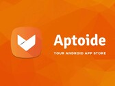 Het officiële logo en de huisstijl van de Aptoide Android-appstore.