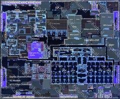 Exynos 2400 die shot (afbeelding via @Kurnalsalts op X)