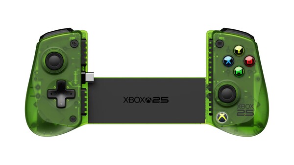 De GameSir X5 Lite voor XBOX – 25th Anniversary Edition biedt ondersteuning voor Android- en Apple-apparaten.