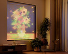 Govee Curtain Lights Pro weergegeven op raam (Afbeelding bron: Govee PR)
