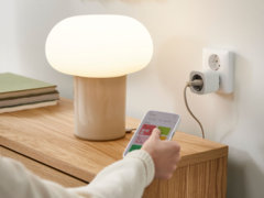 De IKEA INSPELNING Smart Plug toont uw energieverbruik. (Afbeeldingsbron: IKEA)