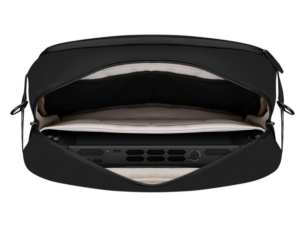 Lenovo zal een gevoerde draagtas aanbieden voor de Legion Go 2. (Afbeelding bron: Evan Blass)