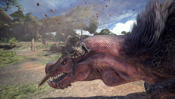 Monster Hunter World gameplay screenshot