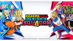 Promotie-afbeeldingen voor de free-to-play MOBA Dragon Ball Gekishin Squadra. (Afbeelding bron: Bandai Namco)