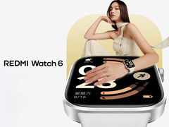De Redmi Watch 6 wordt op 23 oktober in China gelanceerd. Afgebeeld: een promofoto van de smartwatch. (Afbeeldingsbron: Xiaomi)