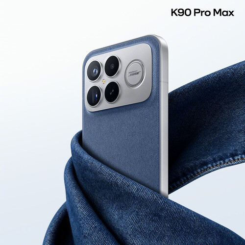 Redmi K 0 Pro Max in Blue Jean-afwerking (Afbeelding Bron: Xiaomi)