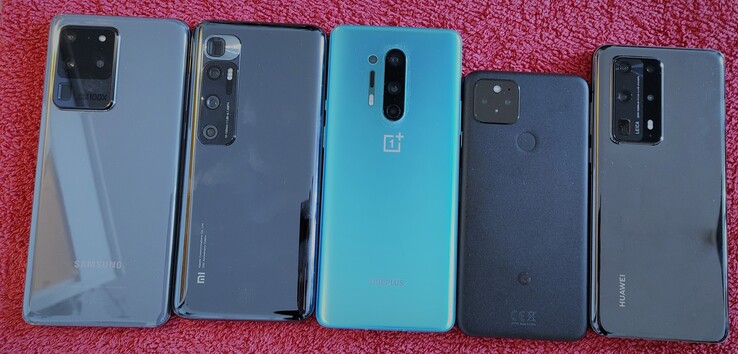Cameravergelijking Xiaomi Mi 10 Ultra, Huawei P40 Pro Plus, Google Pixel 5, Samsung Galaxy S20 Ultra, OnePlus 8 Pro