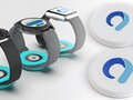 Conceptontwerpen van het Afon-apparaat tonen de bloedglucosemeter als een gemakkelijk draagbare en integreerbare sensor. (Afbeelding bron: Afon/Iterate - bewerkt)
