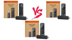 De Fire TV Stick 4K Max, Fire TV Stick 4K en Fire TV Stick 4K Select vormen samen de streamingsticks van Amazon die in 4K kunnen streamen. (Afbeeldingsbron: Amazon)