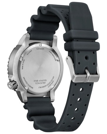 Citizen Promaster BN0167-09W achterkant van de kast 