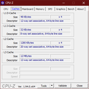 GPU-Z Caches