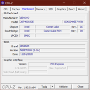 CPU-Z Hoofdbord