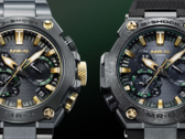 Afgebeeld, van links naar rechts: Casio MRG-B2000BG-3AJR en de Casio MRG-B2000RG-3AJR. (bron: Casio)