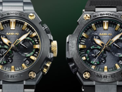Afgebeeld, van links naar rechts: Casio MRG-B2000BG-3AJR en de Casio MRG-B2000RG-3AJR. (bron: Casio)