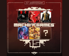 De poster voor de 15e verjaardag van MachineGames (bron: MachineGames X)