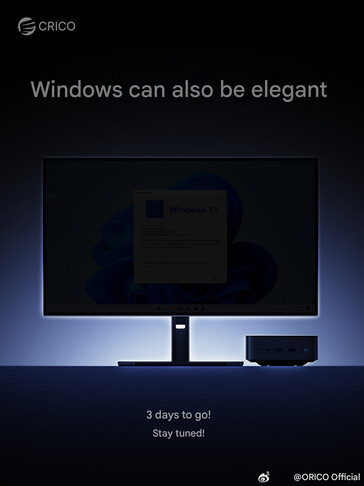 De Mac mini-achtige mini-pc (Beeldbron: Orico - machine vertaald)