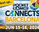 Officiële promotieafbeelding voor Pocket Gamer Connects Barcelona 2026.