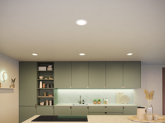 De Philips Hue Slim inbouwspots bieden witte en gekleurde verlichting. (Afbeeldingsbron: Philips Hue)