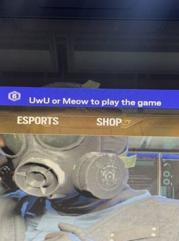 Hackers schrijven aangepaste berichten in Rainbow Six Siege. (Afbeelding Bron: Pirat_Nation)