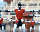 Unitree-robots tijdens een gechoreografeerd optreden