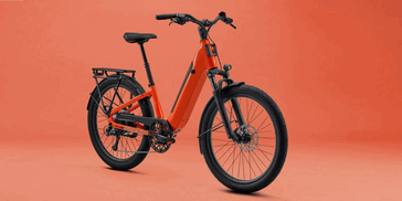 De Vida E+ EX e-bike in de kleurstelling karamel-kaneel