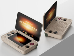 Ayaneo zal de Flip 1S KB en 1S DS in meer kleuren verkopen dan de hier getoonde Retro Power-afwerking. (Afbeeldingsbron: Ayaneo)