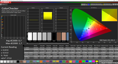 CalMAN ColorChecker gekalibreerd