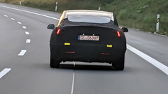 Tesla Model 3 Hoogland op de A4 bij Lichtenau (foto: mrxrx2/X)