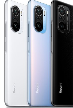 De Redmi K40 Pro is verkrijgbaar in Glossy Black, Icy White en Dreamland