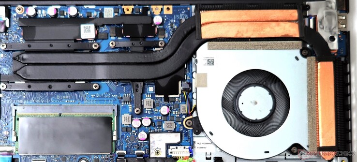 De VivoBook 14X gebruikt een dual-heatpipe koelsysteem met één ventilator