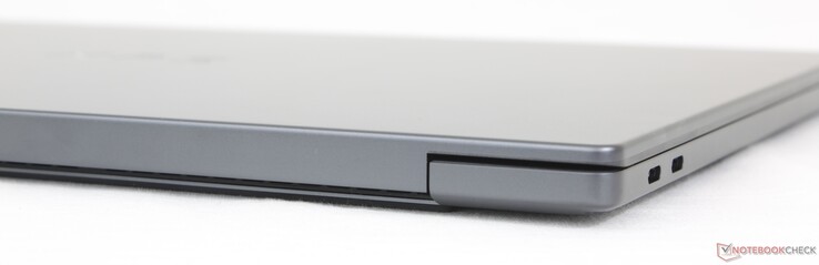 Achterzijde: Geen poorten