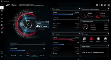 Turbomodus. De GPU-schakelaar bevindt zich aan de rechterkant