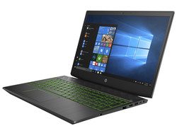 De HP Pavilion Gaming 15-cx0003ng, geleverd door HP Germany