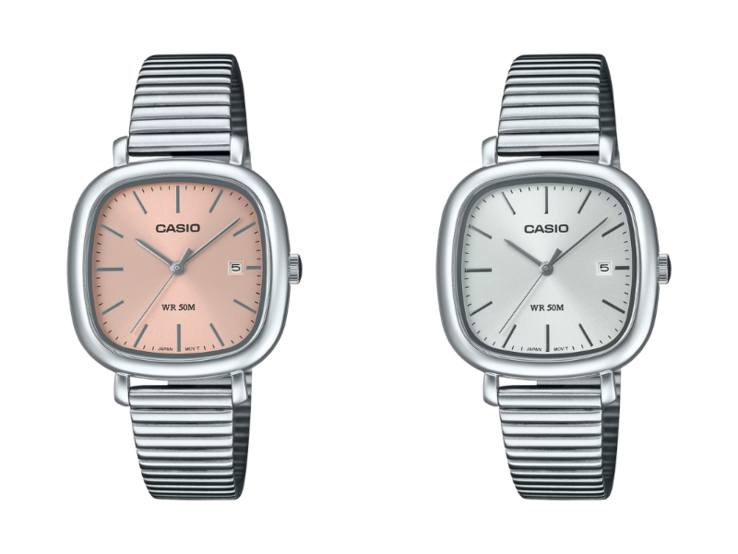 De Casio LTP-B166D-4AV (links) en LTP-B166D-7AV (rechts). (Afbeeldingsbron: Casio)