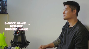 Tomohiro Hamaue werd gedeeltelijk geïnspireerd door de DW-9000 bij het ontwerpen van het GA-V01 horloge. (Afbeeldingsbron: Casio)