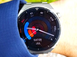 Het display van de Huawei Watch GT 3 Pro is altijd leesbaar