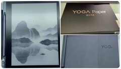 Lenovo Yoga Paper E Ink tablet met stylus uitgelekt (Bron: Weibo via Liliputing)