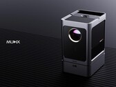 De MUDIX Portable Outdoor Projector heeft een los batterijpakket dat via magneten wordt bevestigd. (Beeldbron: MUDIX)