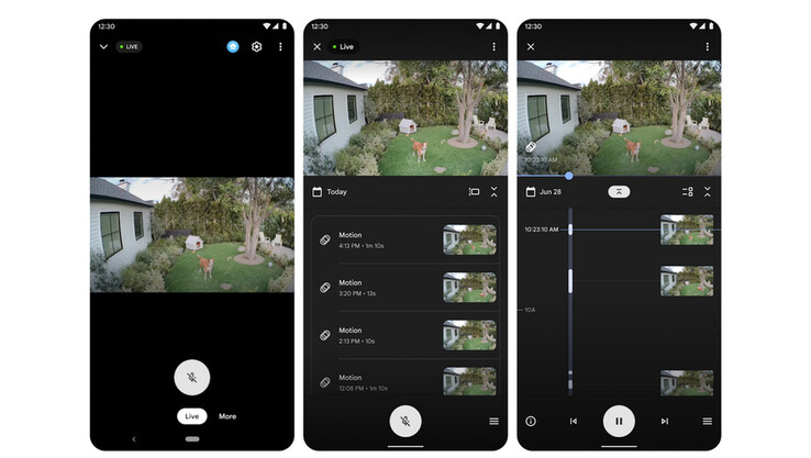 Oudere Nest camera's kunnen nu met succes worden overgezet naar Google Home, zonder verlies van functionaliteit. (Afbeeldingsbron: Google)